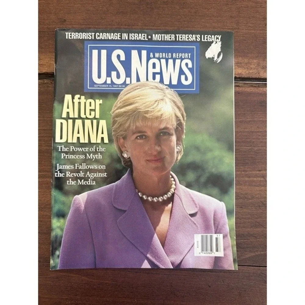PRINCESS DIANA After Diana September 1997 U.S. NEWS & WORLD REPORT Magazine
